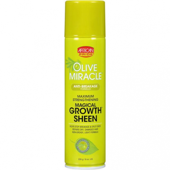 Annonce occasion, vente ou achat 'AFRICAN PRIDE - SPRAY DE MIRACLE D\'OLIVE'