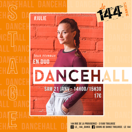 Annonce occasion, vente ou achat 'Stage de Dancehall'