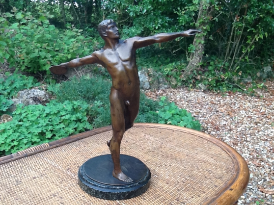 Annonce occasion, vente ou achat 'Statue en bronze de rudolf Marcuse'