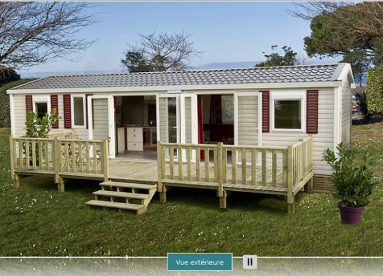 Annonce occasion, vente ou achat 'Loue mobilhome camping**** St Brvin'