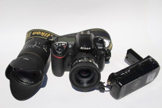 Annonce occasion, vente ou achat 'Nikon D200, obj. 35-70, 8110 shoots'