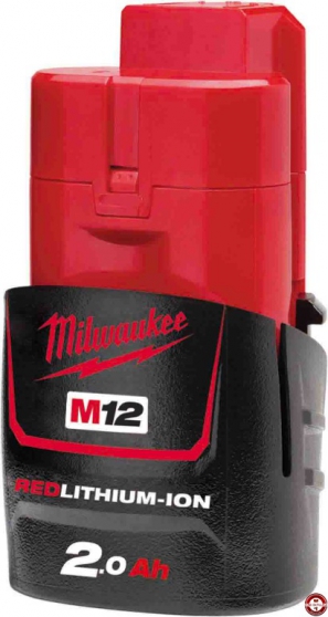 Annonce occasion, vente ou achat 'BATTERIE MILWAUKEE 12V 2Ah Red Li-Ion'