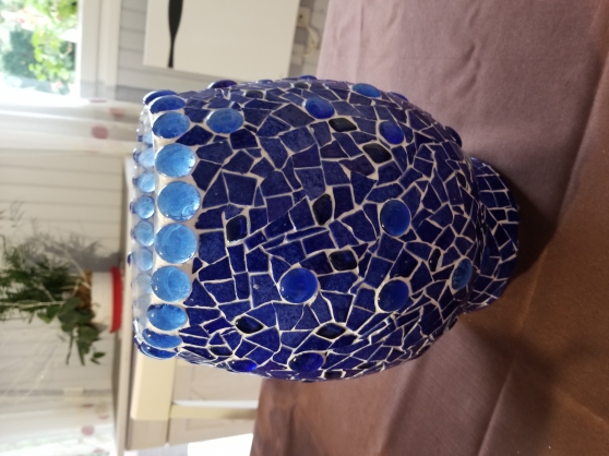 Annonce occasion, vente ou achat 'Vase bleu en mosaque'