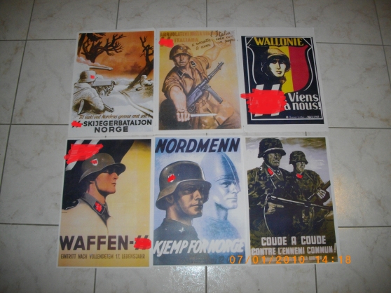 Annonce occasion, vente ou achat 'reproduction affiches propagande ww2'