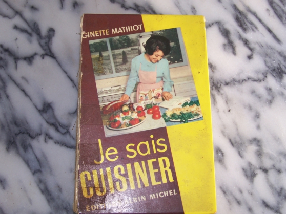 Annonce occasion, vente ou achat 'Je Sais Cuisiner Ginette mathiot'