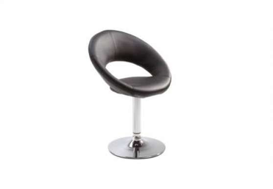 Annonce occasion, vente ou achat 'fauteuil pivotant noir cuir/chrome'
