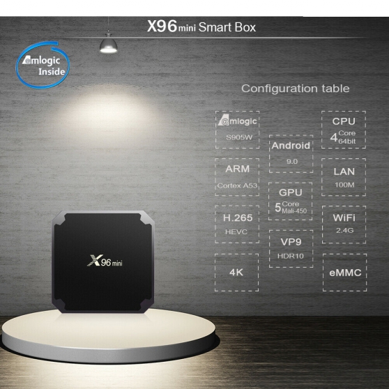 TV Smart box android X96- mini Hi-Fi 4K