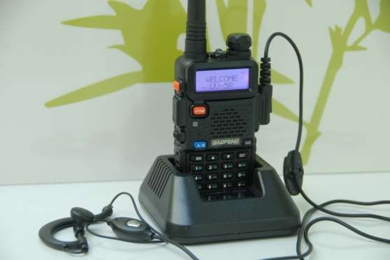 Annonce occasion, vente ou achat 'Walkie-talkie VHF-UHF Baofeng UV-5R'