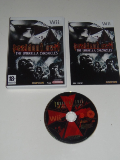 Annonce occasion, vente ou achat 'Jeu WII Resident Evil The Umbrella Chron'
