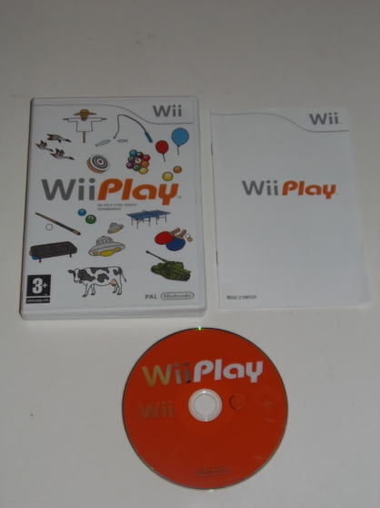 Annonce occasion, vente ou achat 'Jeu WII Wii Play (3+)'
