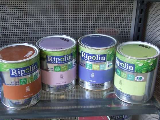 Annonce occasion, vente ou achat 'peinture ripolin a prix discount'