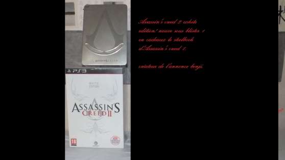 Annonce occasion, vente ou achat 'Assassin\'s creed 2 white edition'