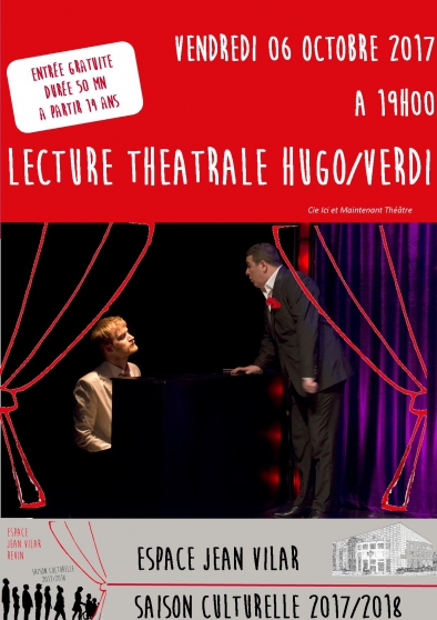 Annonce occasion, vente ou achat 'Lecture thtrale Hugo / Verdi'