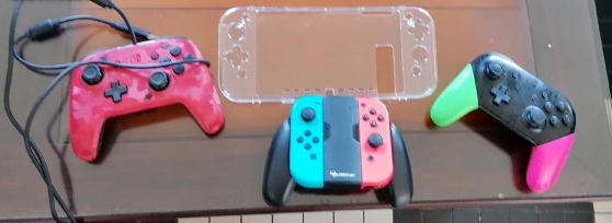 Nintendo switch +3 jeux Mario