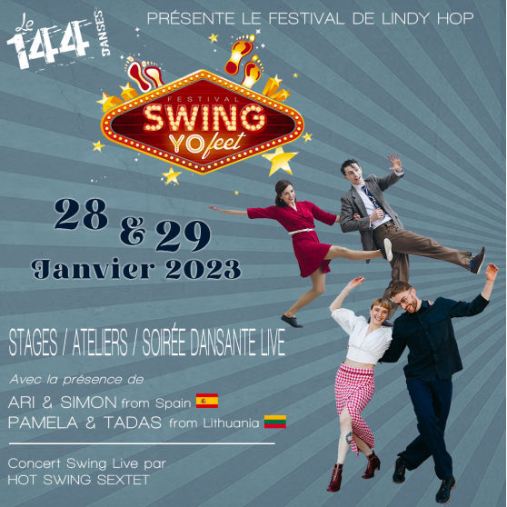Annonce occasion, vente ou achat 'Festival Swing Yo Feet'