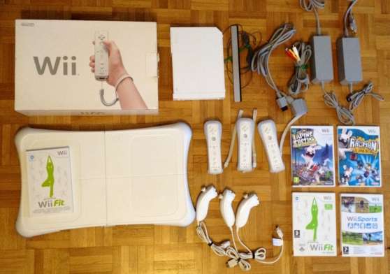 Annonce occasion, vente ou achat 'Nintendo Wii puce + Jeux +Accessoires'