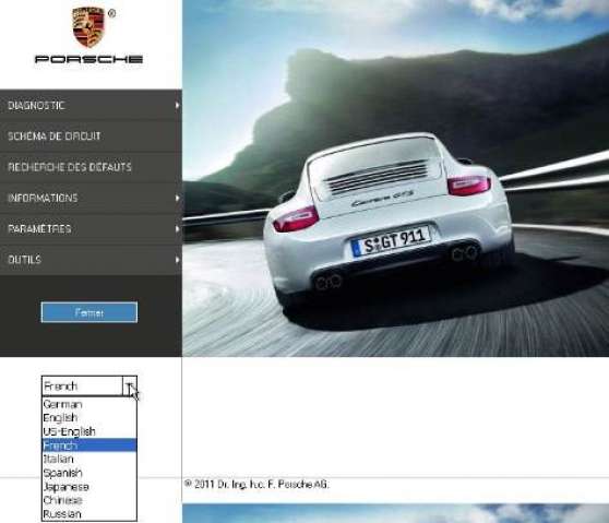 Annonce occasion, vente ou achat 'Porsche piwis v34 multilanguage'