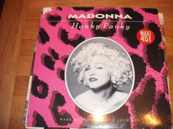 Annonce occasion, vente ou achat 'maxi 45t madonna hanky panky'