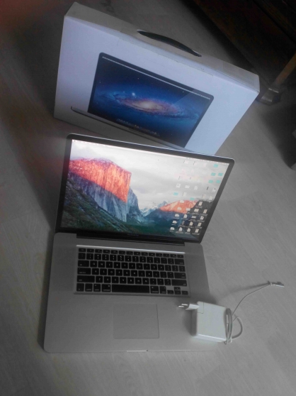 Annonce occasion, vente ou achat 'MacBook Pro 17 pouces'