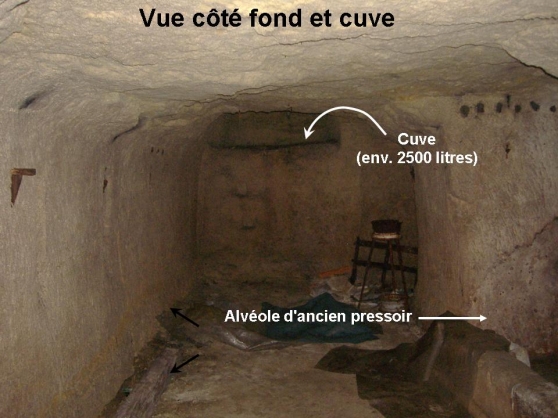 Annonce occasion, vente ou achat 'Cave dans la roche de tuffeau  Chinon'