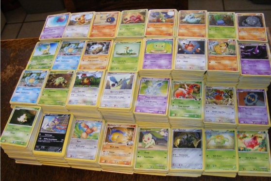 Annonce occasion, vente ou achat 'lot 75 cartes Pokemon diffrentes + 2 de'