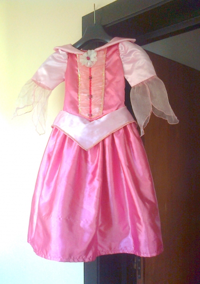 Robe de princesse, Disneyland, 4 ans