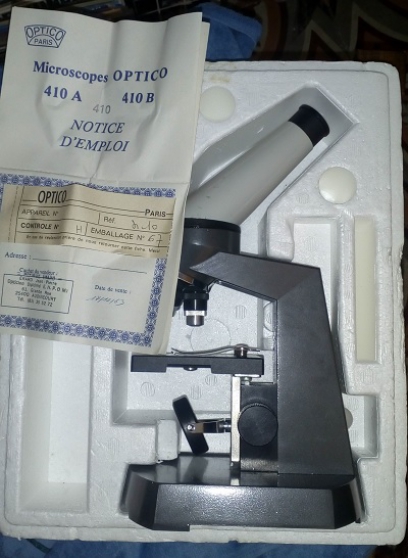 Annonce occasion, vente ou achat 'microscope OPTICO 410'