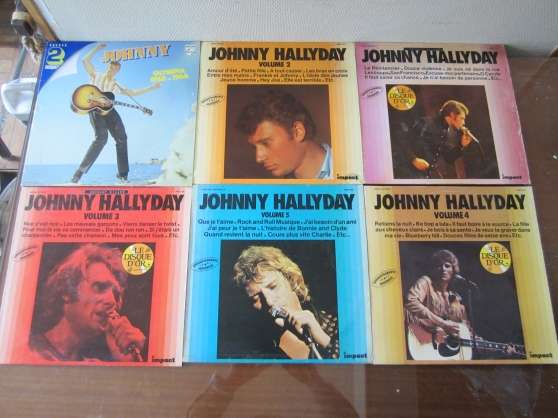 Annonce occasion, vente ou achat '6 vinyles de JOHNNY 33 t'