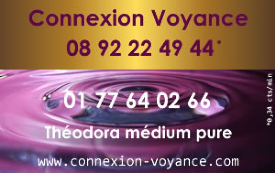 Annonce occasion, vente ou achat 'Theodora Mdium - Connexion Voyance'