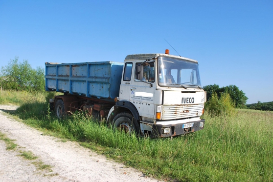 Polybenne 19t unic-iveco