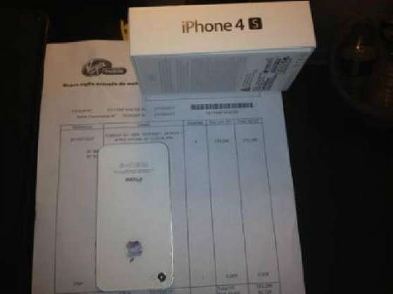 Annonce occasion, vente ou achat 'Iphone 4S 32 Go blanc'