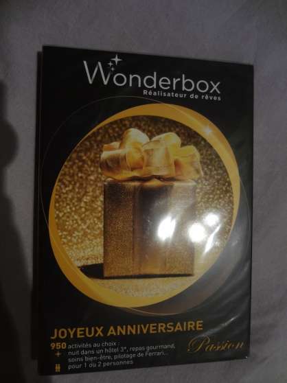 Wonderbox Joyeux Anniversaire Passion Marche Fr