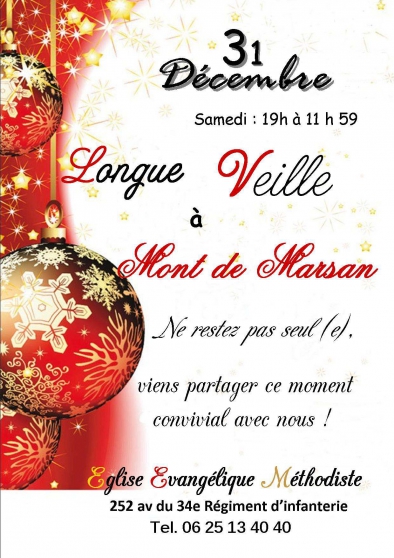 Annonce occasion, vente ou achat 'Soire St Sylvestre  Mont de Marsan'