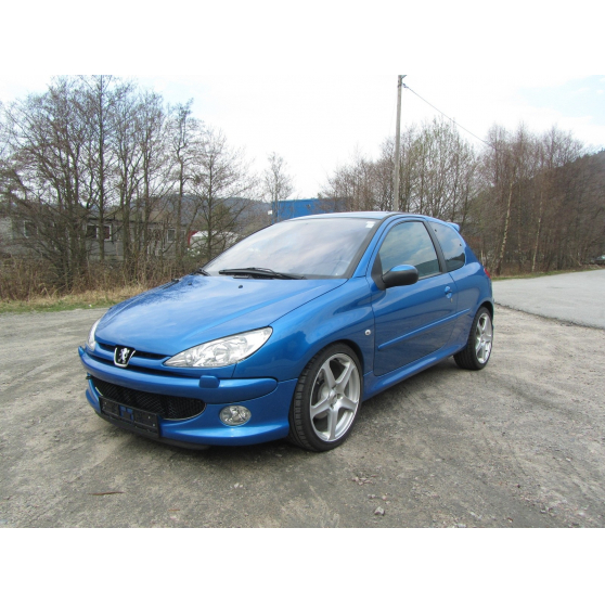 Peugeot 206 Bleu essence 2004