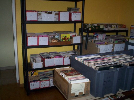 Annonce occasion, vente ou achat 'Grande quantit de disques vinyles'