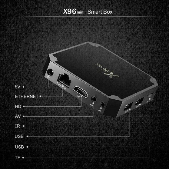 4K.Smart box android X96- Hi-Fi.Neuf .fr