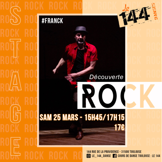 Annonce occasion, vente ou achat 'Stage Dcouverte de Rock'
