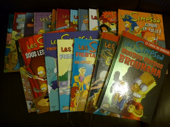 Annonce occasion, vente ou achat '18 BDs Les Simpsons'