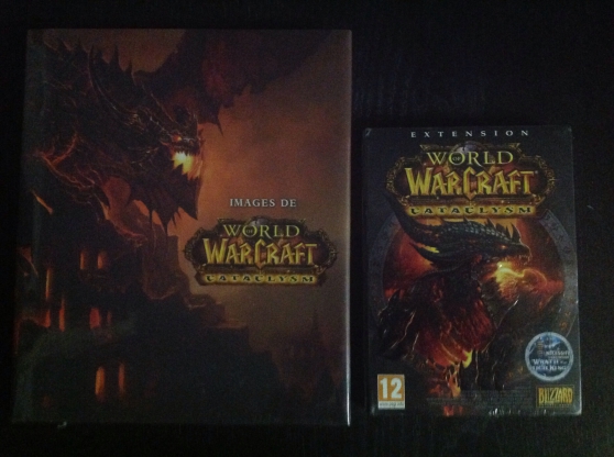 Annonce occasion, vente ou achat 'Warcraft (Jeu Cataclysm/Livre/Cartes)'