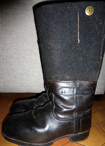 Annonce occasion, vente ou achat 'BOTTES ALLEMANDES GRAND FROID WWII'