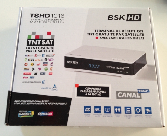Annonce occasion, vente ou achat 'Dcodeur TNT SAT HD neuf'