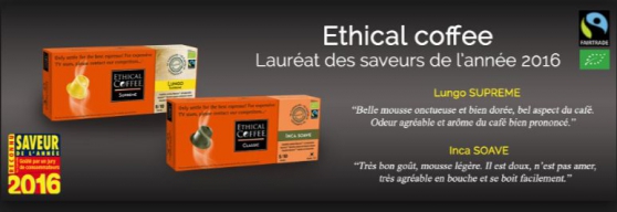 Annonce occasion, vente ou achat 'Capsules de caf Ethycal Coffee'