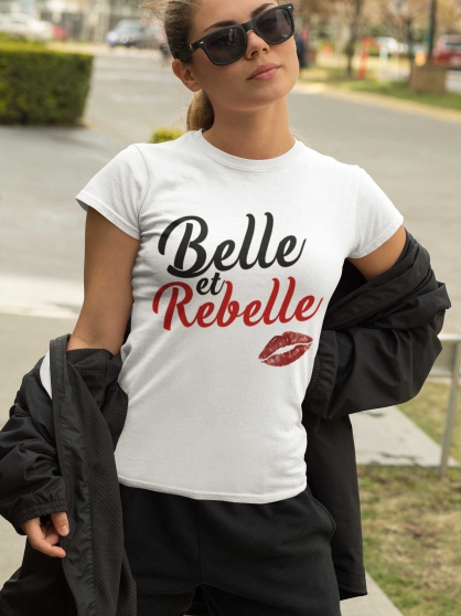 Annonce occasion, vente ou achat 'Tee shirt Belle et Rebelle'