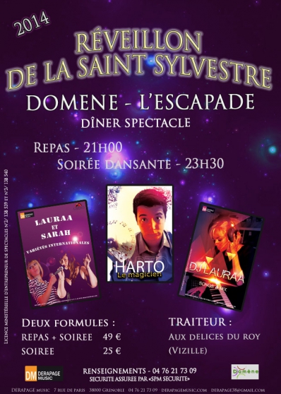 Annonce occasion, vente ou achat 'Rveillon de la Saint Sylvestre 2014'