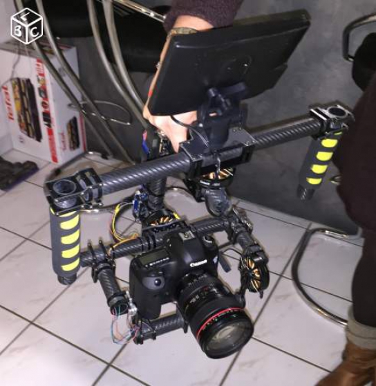 Annonce occasion, vente ou achat 'Stabilisateur brushless 3 axes steadicam'