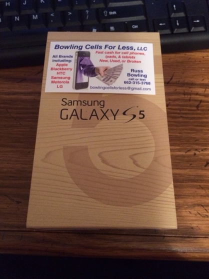 Annonce occasion, vente ou achat 'samsung galaxy s5 - neuf'