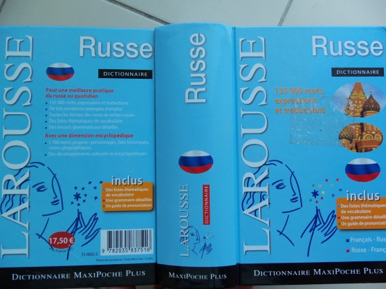Annonce occasion, vente ou achat 'Dictionnaire Russe'