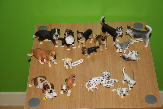 Annonce occasion, vente ou achat 'Lot figurine chien de marque SCHLEICH'
