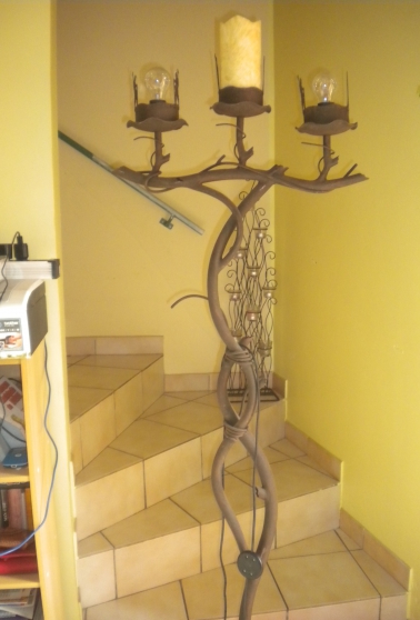 Annonce occasion, vente ou achat 'lampadaire fer forg'