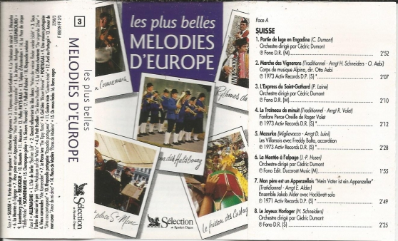 K7 Audio "Les Plus Belles Mélodies...